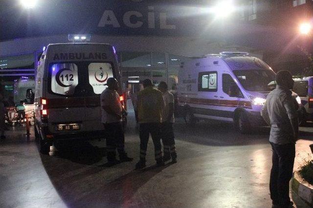 Hasta Taşıyan Ambulans Kaza Yaptı 1’i Ağır 6 Yaralı