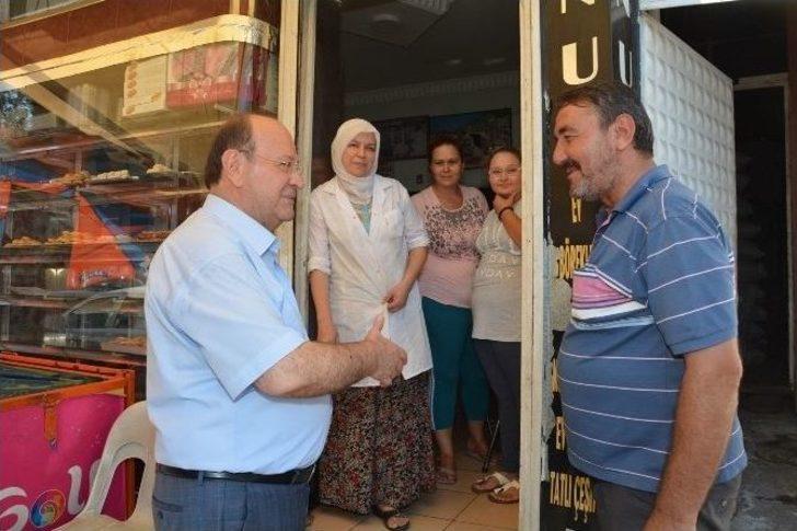 Başkan Özakcan Esnafın Bayramını Kutladı G4