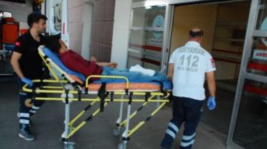 Motosikletin &Ccedil;arptığı Yaya Yaralandı