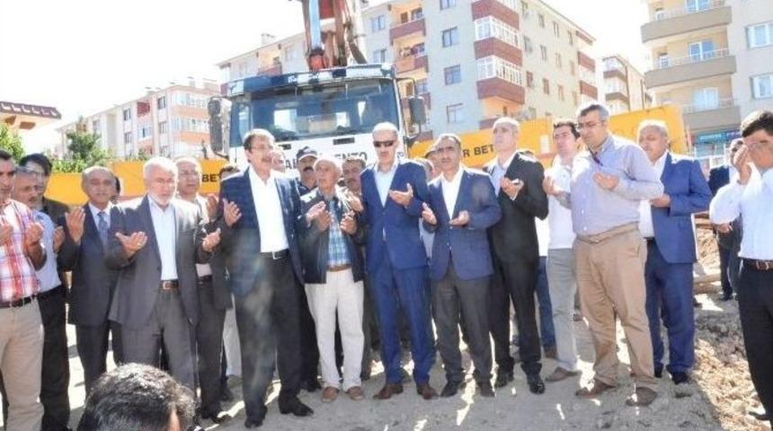 Paland&ouml;ken İl&ccedil;e Emniyet M&uuml;d&uuml;rl&uuml;ğ&uuml; Yeni Hizmet Binasının Temeli Atıldı