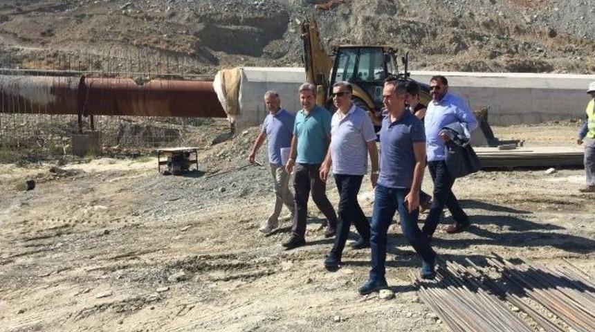 Dsi 13. B&ouml;lge M&uuml;d&uuml;r&uuml; Coşkun Manavgat&rsquo;ta İncelemelerde Bulundu