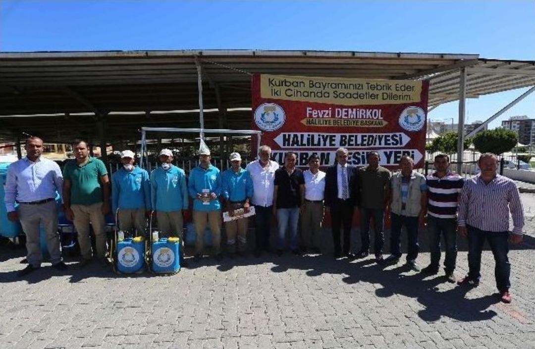 Haliliye&rsquo;de Kurban Bayramı Hazırlıkları S&uuml;r&uuml;yor