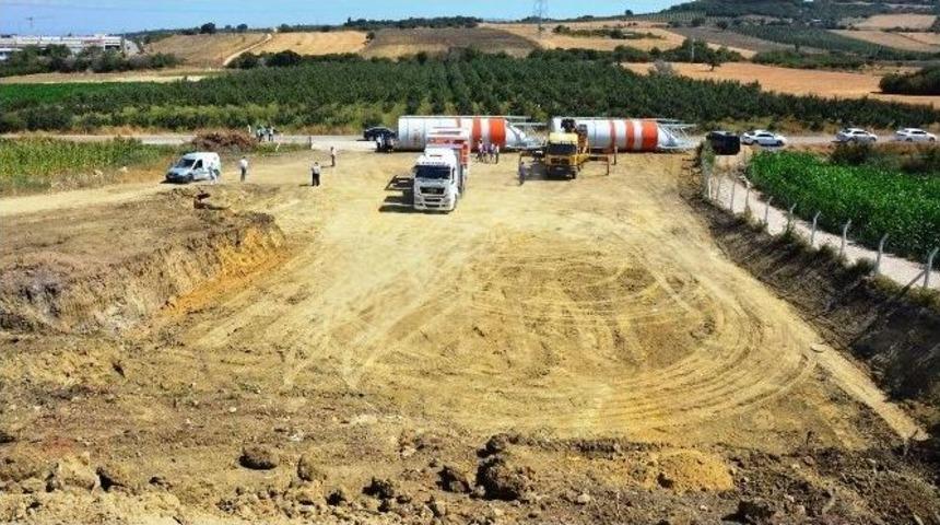 Lapseki&rsquo;ye Beton Santrali Kuruluyor