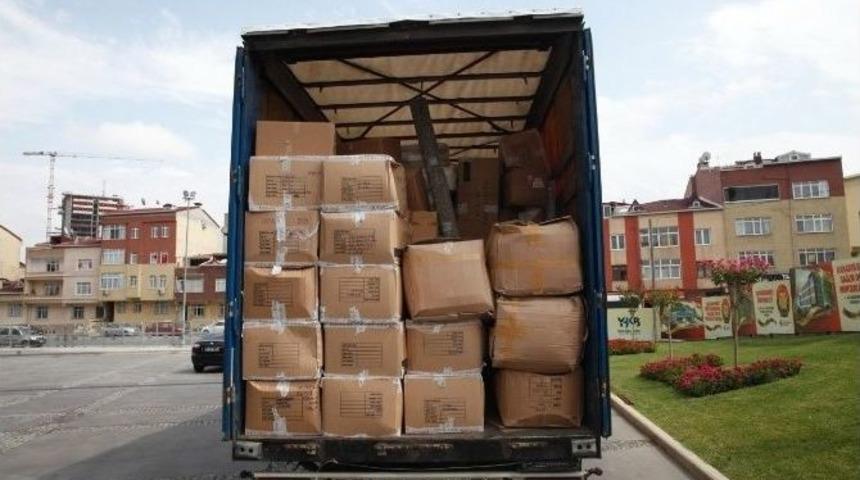 K&uuml;&ccedil;&uuml;k&ccedil;ekmece&rsquo;den Makedonya&rsquo;ya Sel Yardımı