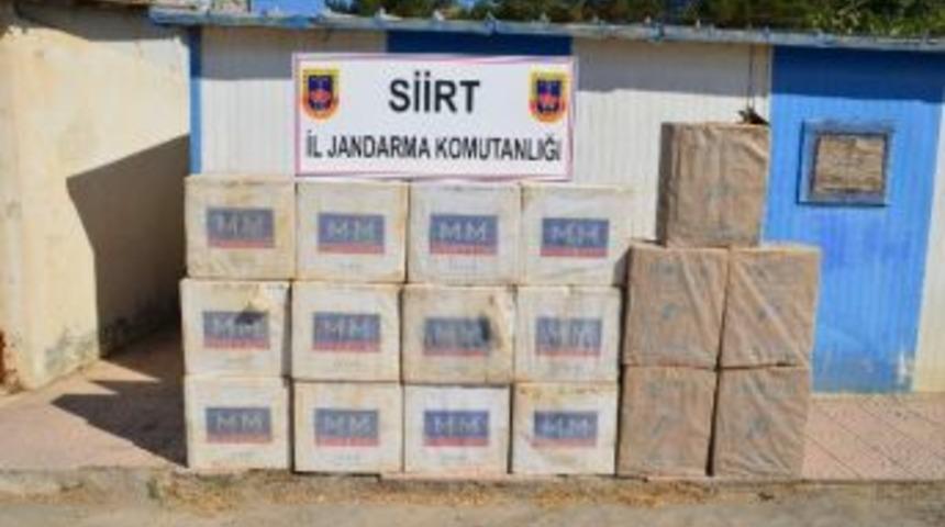 Siirt&rsquo;te 86 Bin Paket Ka&ccedil;ak Sigara Ele Ge&ccedil;irildi