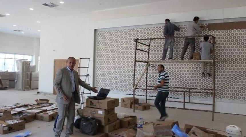 Başkan Keleş Kültür Merkezi İnşaatını İnceledi