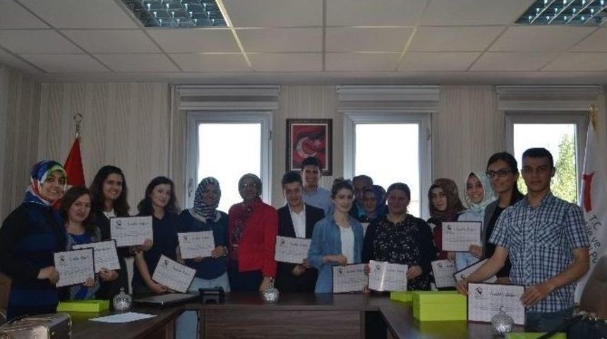 Asdep Personeline Teşekk&uuml;r Belgesi