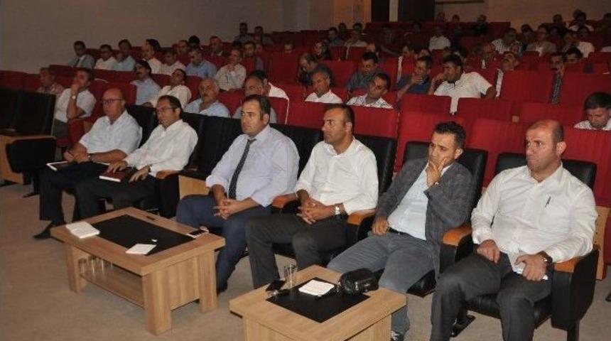 Muş&rsquo;ta Eğitim &Ouml;ğretim Hazırlık Toplantısı