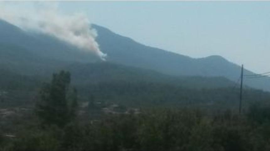 Muğla&rsquo;da Orman Yangını