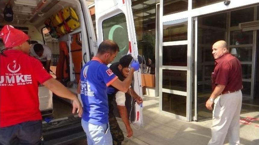 &Ccedil;obanbey Rai B&ouml;lgesinde &Ccedil;atışmalarda Yaralanan 2 &Ouml;so Askeri Kilis&rsquo;e Getirildi