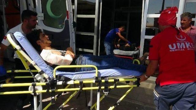 Çobanbey Rai Bölgesinde Çatışmalarda Yaralanan 2 Öso Askeri Kilis’e Getirildi 3