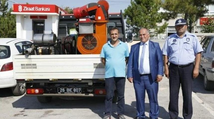 Odunpazarı Belediyesi Han&rsquo;da İla&ccedil;lama Yaptı