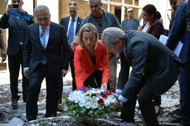 Federica Mogheri Ve Johannes Hahn Tbmm’yi Ziyaret Etti