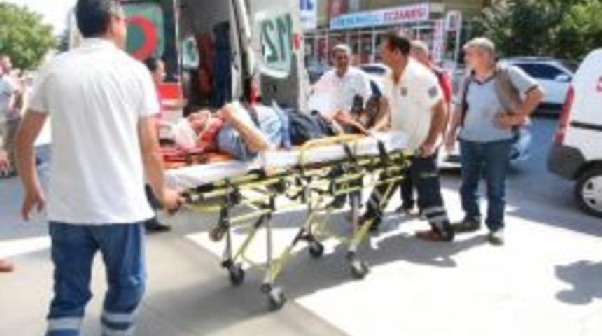 &Uuml;z&uuml;m Toplarken D&uuml;ş&uuml;p Hastanelik Oldu