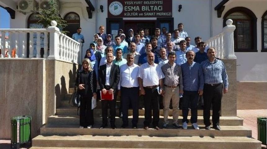 Yeşilyurt Belediyesi Yeşilkonak &Ouml;ğretmenlerine Y&ouml;nelik Eğitim Tamamlandı