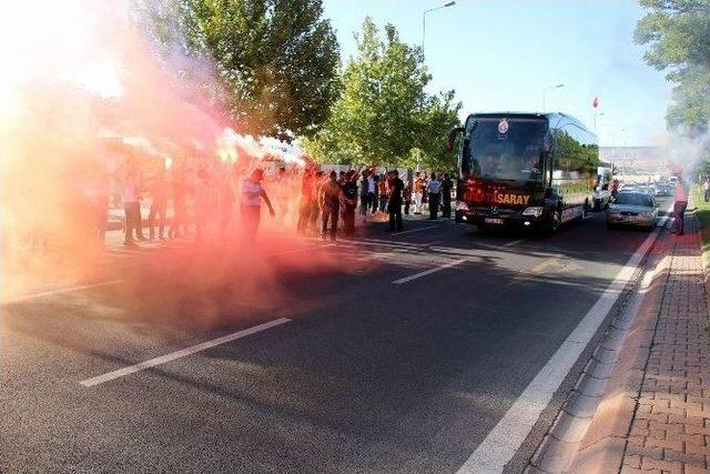 Galatasaray Kafilesi, Kayseri’de