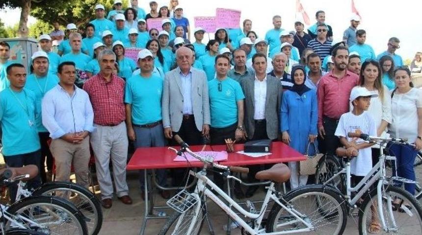 Sağlıklı Yaşam İ&ccedil;in Pedal &Ccedil;evirdiler