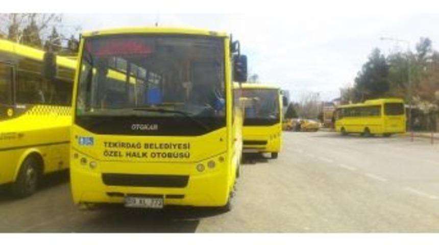 Tekirdağ&rsquo;da Bayramda &Uuml;cretsiz Ulaşım Hizmeti