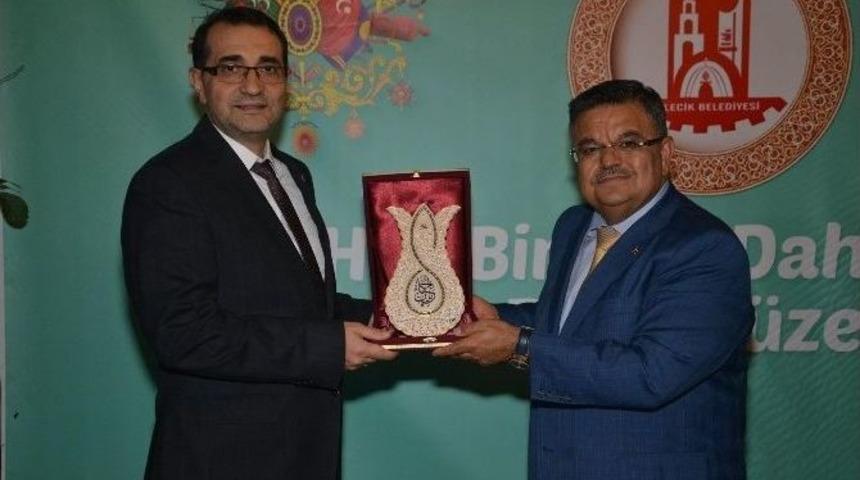 Enerji Ve Tabii Kaynaklar Bakanlığı M&uuml;steşarı D&ouml;nmez&rsquo;den Başkan Yağcı&rsquo;ya Ziyaret