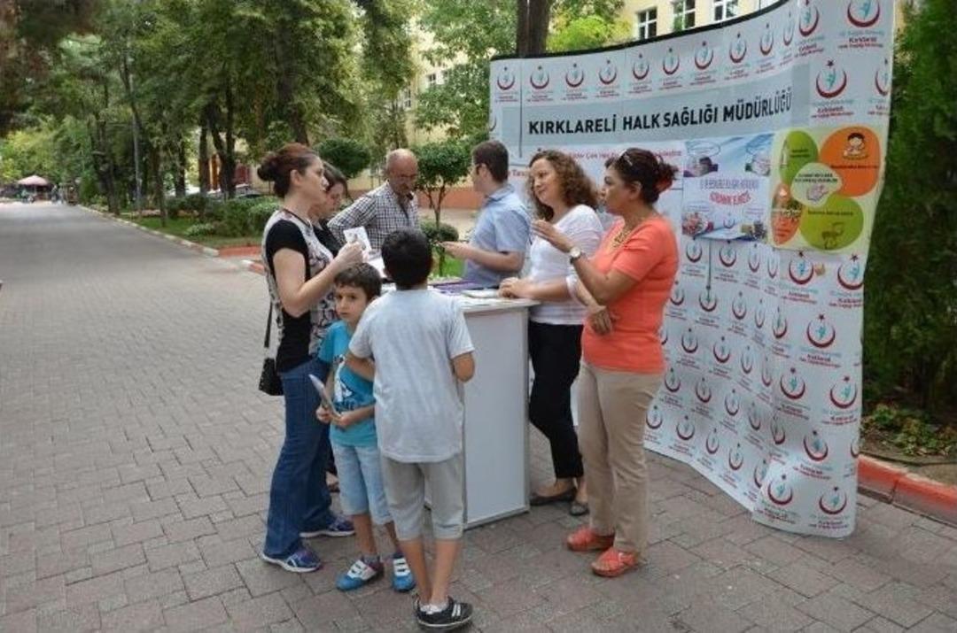 Kırklareli&rsquo;nde Halk Sağlığı Haftası Etkinlikleri