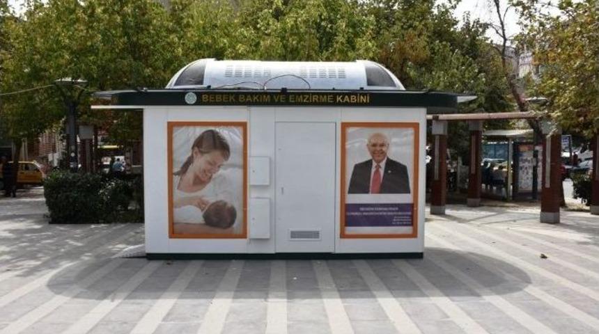S&uuml;leymanpaşa&rsquo;da Bebek Bakım Ve Emzirme Kabinleri Devreye Giriyor
