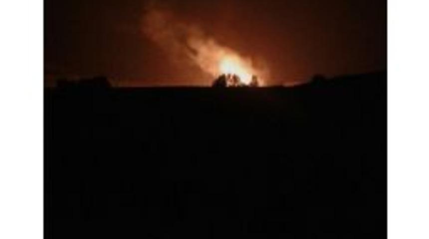 Van&rsquo;da Doğalgaz Boru Hattında Patlama