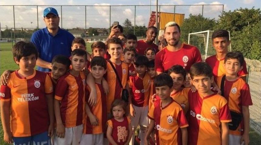 Nusaybinli Minikler Galatasaray Antrenmanında