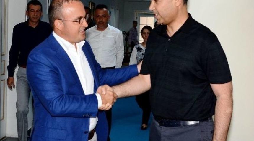 Turan&rsquo;dan Vali Erkal&rsquo;a Veda Ziyareti