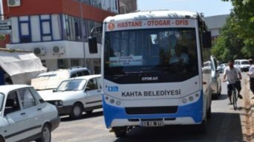 Kahta İl&ccedil;esinde Bayram Boyunca Ulaşım &Uuml;cretsiz