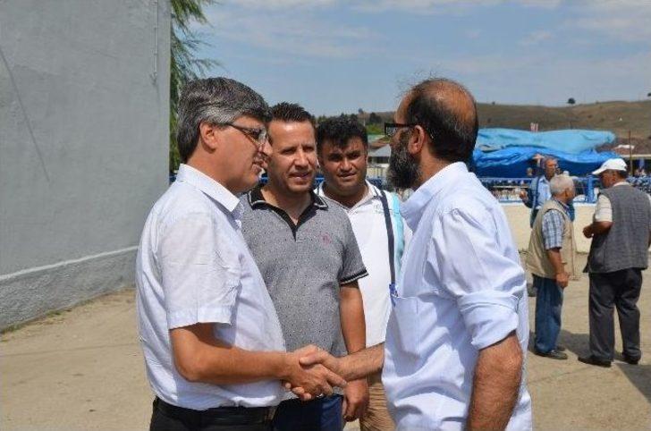 Belediye Başkan Yardımcıları Kurban Satış Alanını Ziyaret Etti G2