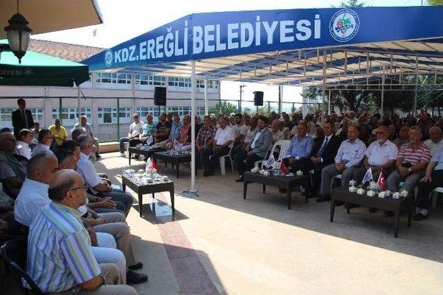 Kdz. Ereğli Belediyesi Mezarlıklarda Mevlid Programı Düzenledi