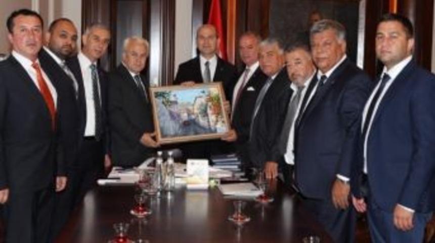 Muğla&rsquo;dan Bakan Soylu&rsquo;ya Hayırlı Olsun Ziyareti