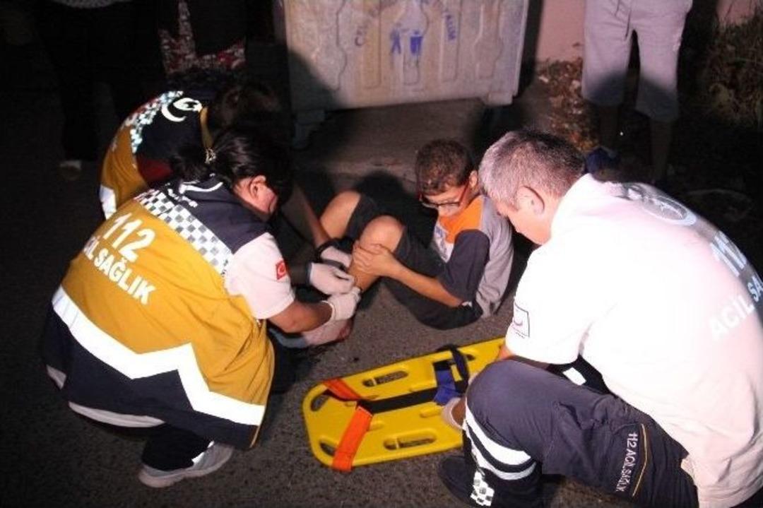 &Ccedil;ocuğa &Ccedil;arpıp Ka&ccedil;tı