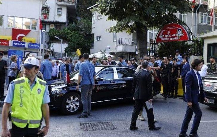 Cumhurbaşkanı Erdoğan Polis Merkezini Ziyaret Etti G1