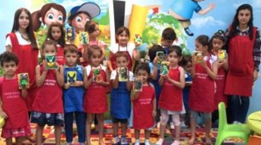 Minikler Al&ccedil;ı Boyama At&ouml;lyesinde