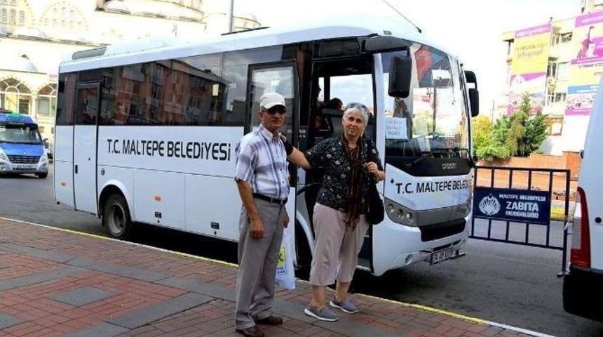 Maltepe&rsquo;de Mezarlıklara &Uuml;cretsiz Servis