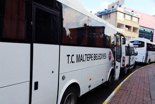 Maltepe’de Mezarlıklara Ücretsiz Servis