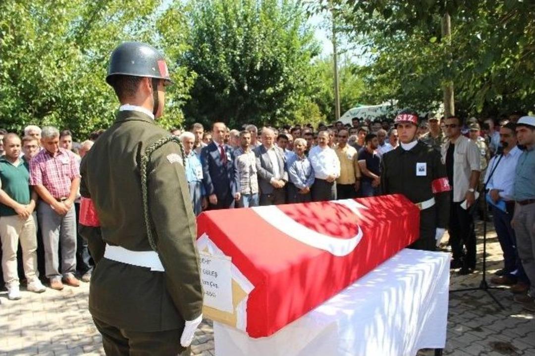 Işid&rsquo;in Saldırısında Şehit Olan Uzman &Ccedil;avuş Son Yolculuğuna Uğurlandı
