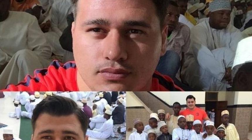 Rıza Kayaalp, Zanzibar&rsquo;da Kurban Eti Dağıttı