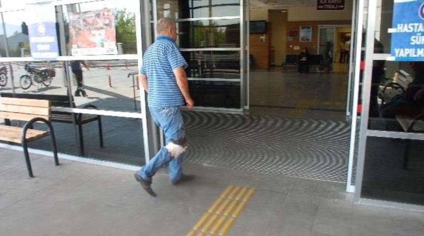 Acemi Kasaplar Hastaneye Koştu