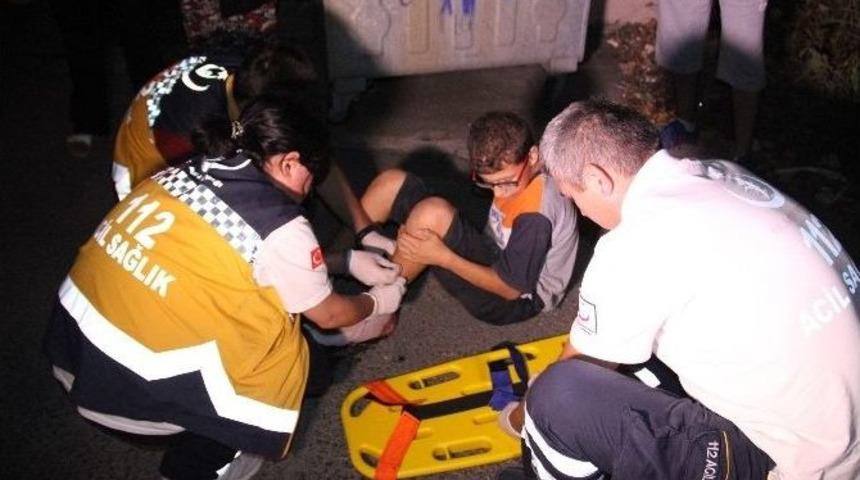 &Ccedil;ocuğa &Ccedil;arpıp Ka&ccedil;an S&uuml;r&uuml;c&uuml; Yakalandı