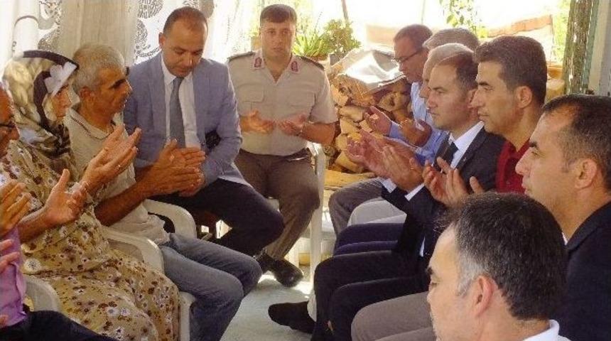 Serik&rsquo;te Şehit Aileleri Unutulmadı