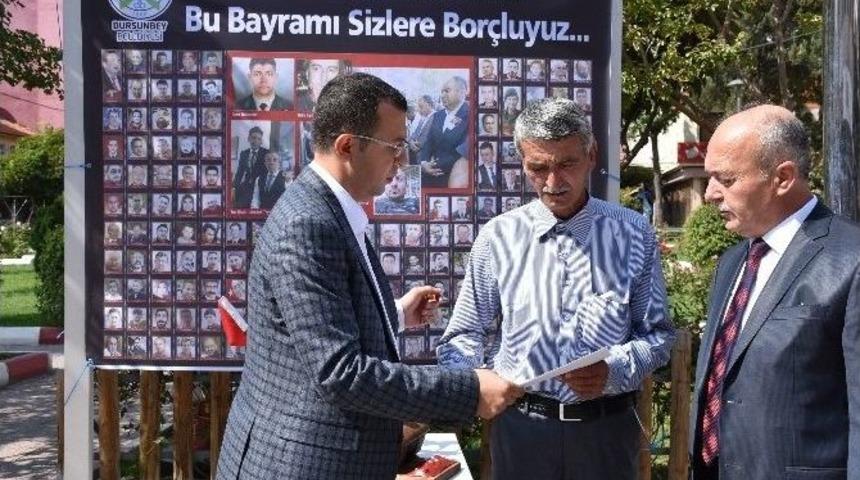 Şehit Babasına Başbakan&rsquo;dan El Yazılı Mektup