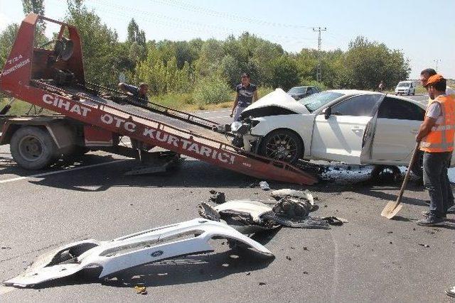 Iğdır’da Trafik Kazası: 3 Yaralı