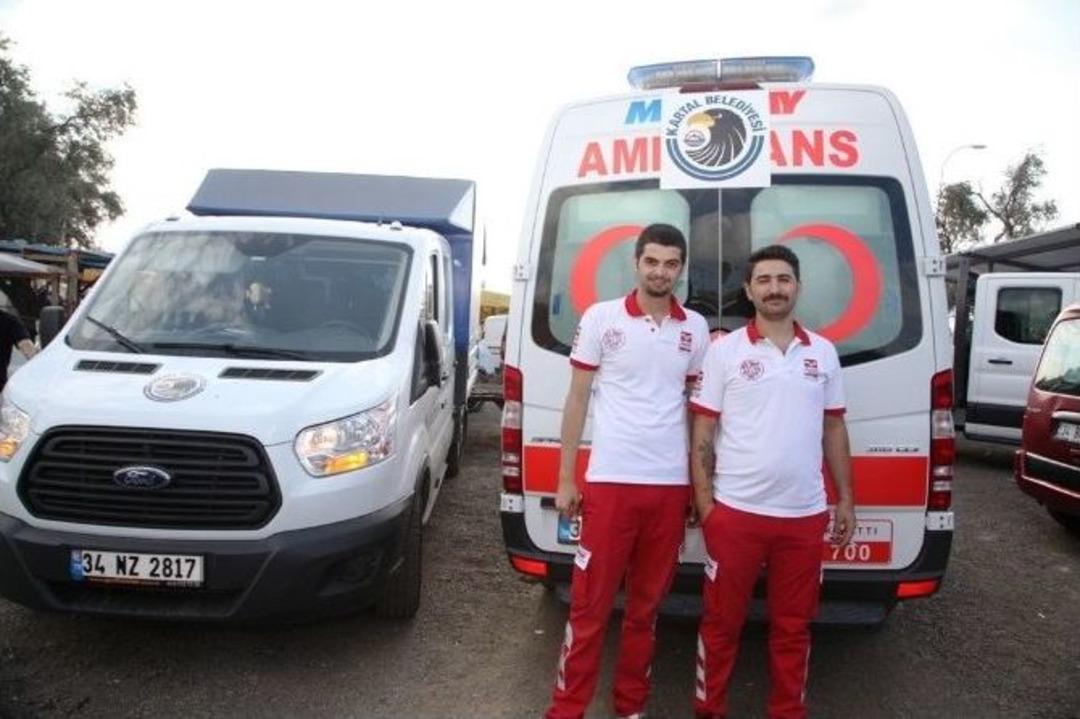 Başkan Altınok &Ouml;z Kurban Pazar Alanında Vatandaşlarla Bayramlaştı