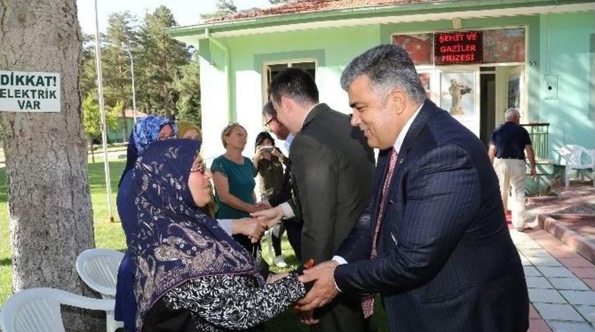 Ereğli Protokol&uuml; Bayramlaştı