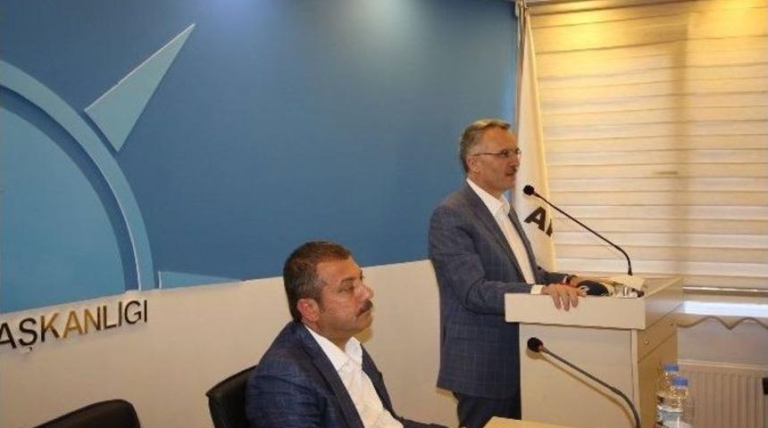 Bakan Ağbal Mhp Ve Ak Parti&rsquo;yi Ziyaret Etti