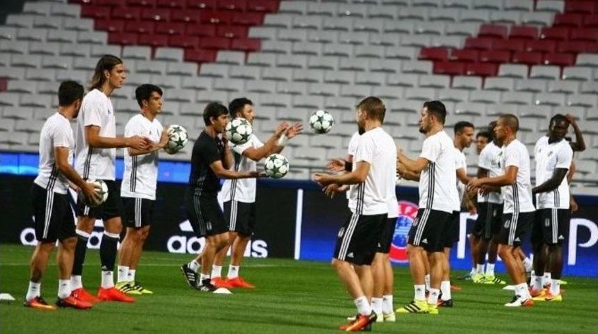 Beşiktaş, Benfica Ma&ccedil;ı Hazırlıklarını Tamamladı