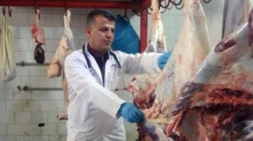 Hakkari&rsquo;de Kurbanlık Kesimleri Veteriner Denetiminde Yapılıyor