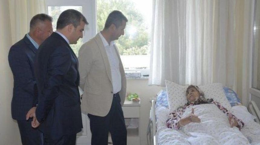 Ak&ccedil;akoca Protokol&uuml; Bayram Ziyaretlerinde Buluştu